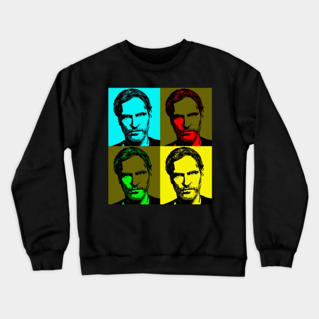 joaquin phoenix Crewneck Sweatshirt by oryan80